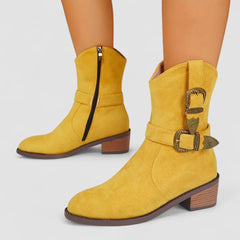 Rosa | Orthopaedic Buckle Ankle Boots
