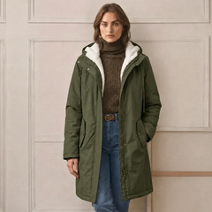 Marjorie | Water-Repellent Hooded Jacket