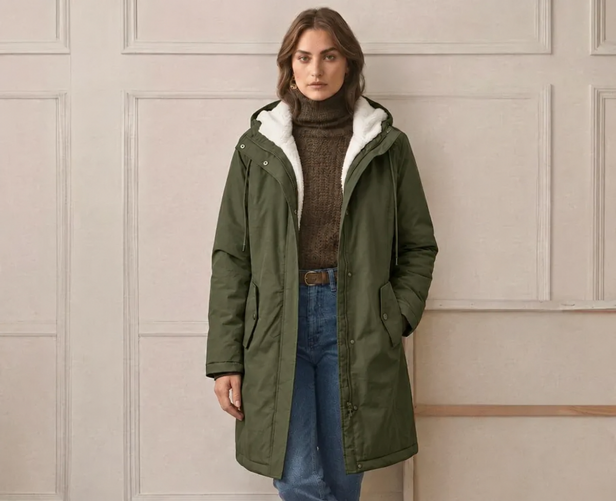Marjorie | Water-Repellent Hooded Jacket