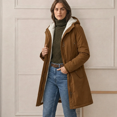 Marjorie | Water-Repellent Hooded Jacket