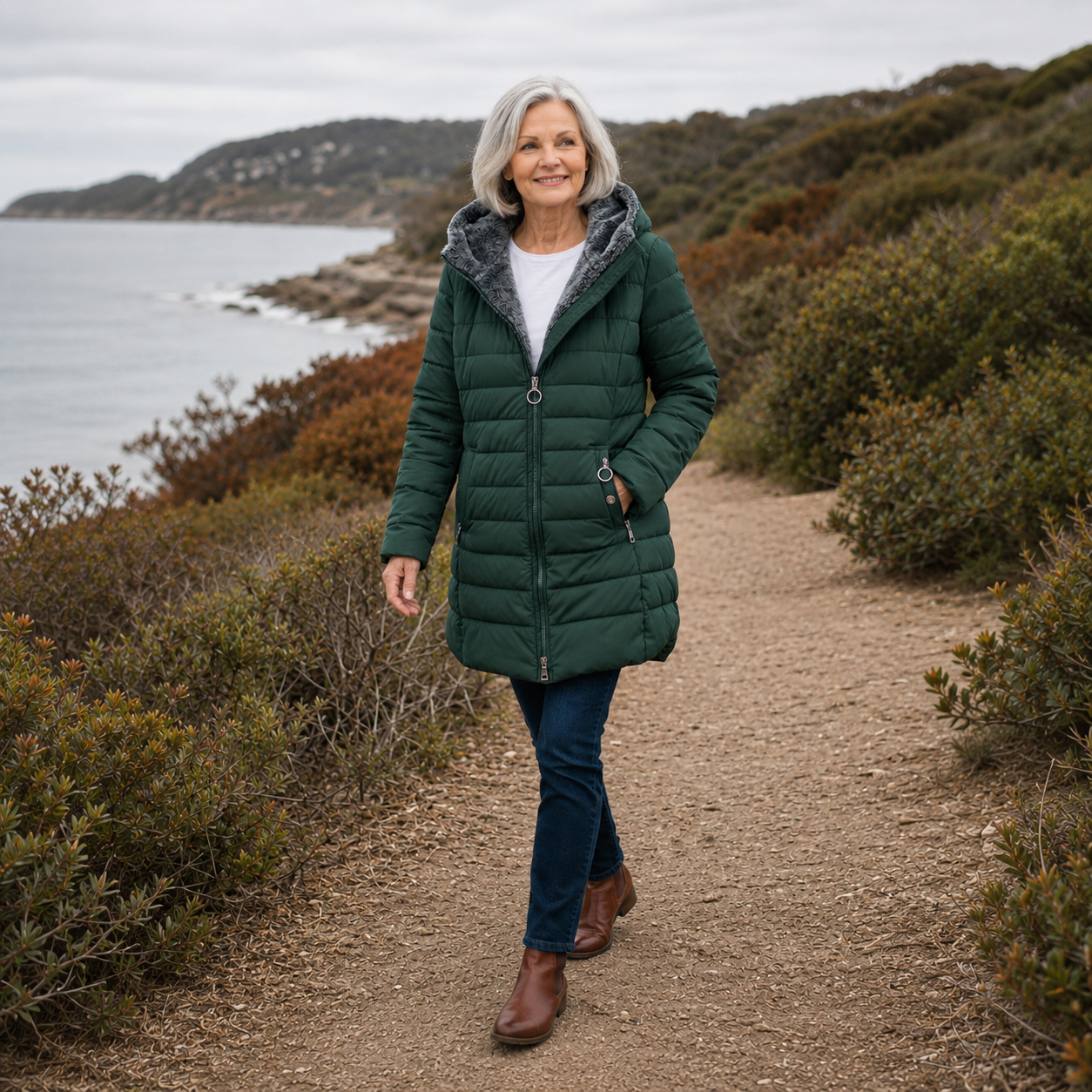 JAMI | Quilted Autumn Coat