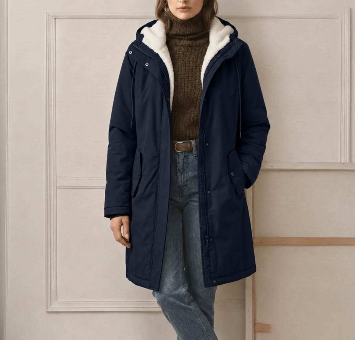 Marjorie | Water-Repellent Hooded Jacket