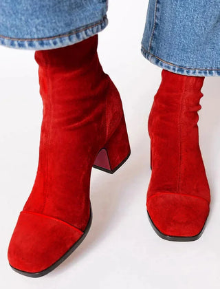 Auriana | Square-Heel Ankle Boots