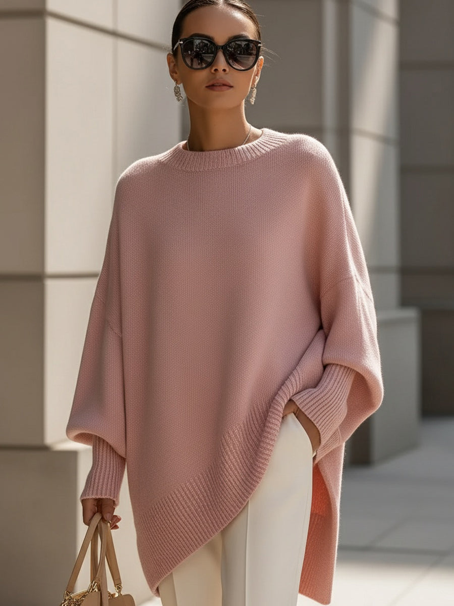 Ludovica | Oversized Wide-Neck Jumper