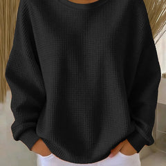 Nyla | Relaxed Waffle Jumper