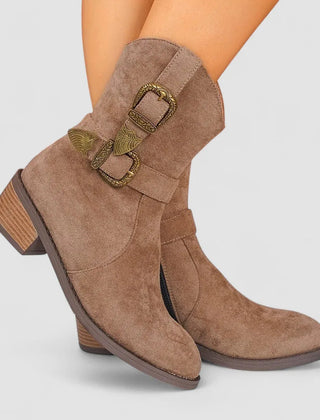 Rosa | Orthopaedic Buckle Ankle Boots