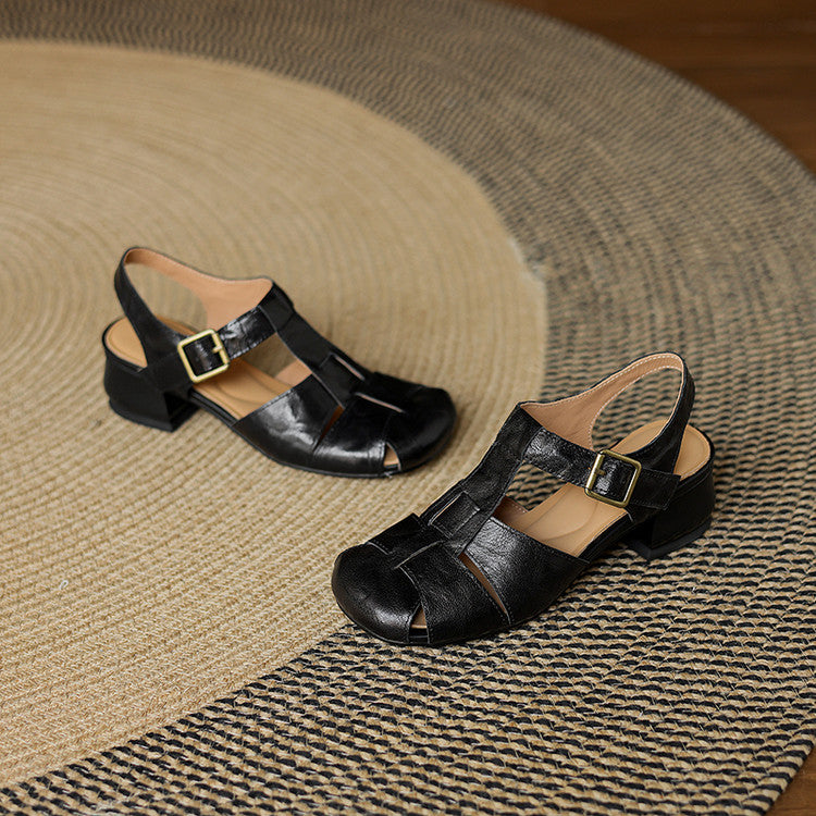 Amaya | Leather-Look Shoes