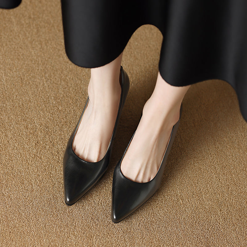 Zella | Leather-Look Heels