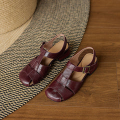 Amaya | Leather-Look Shoes