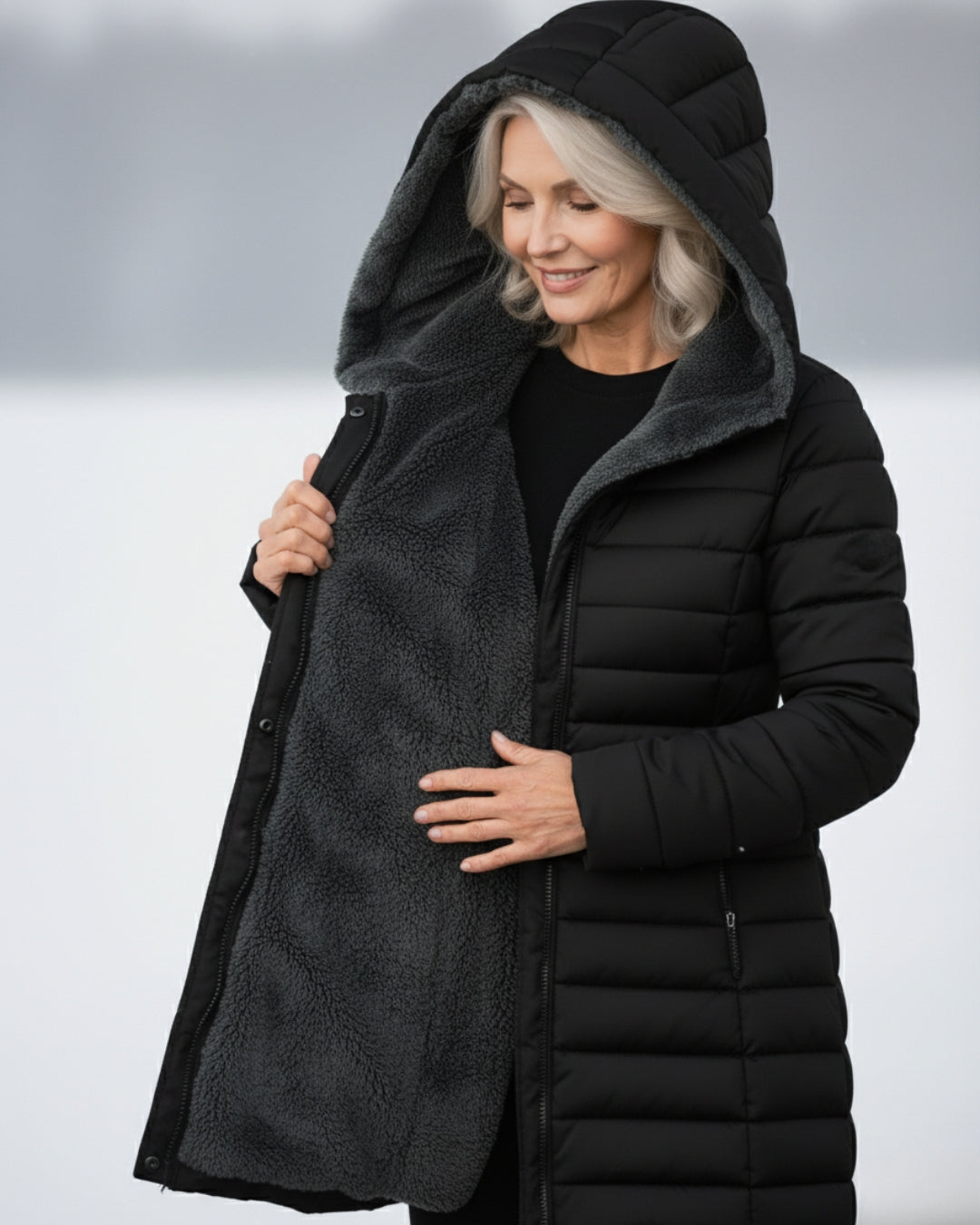 Georgina | Fleece-Lined Puffer Coat