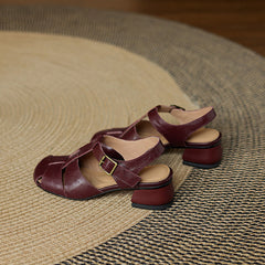 Amaya | Leather-Look Shoes