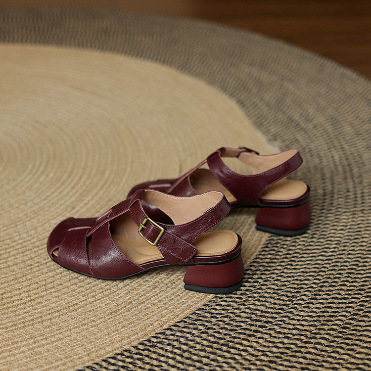Amaya | Leather-Look Shoes