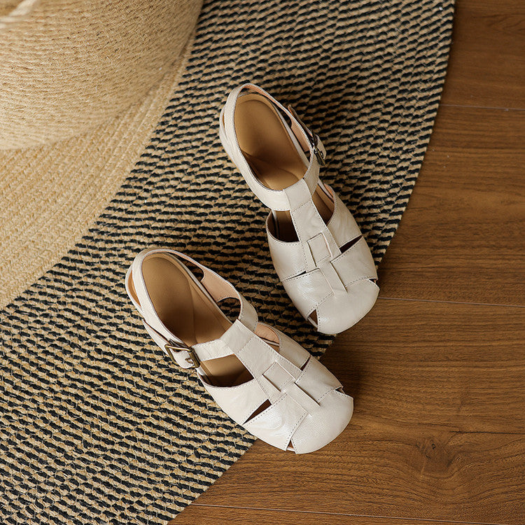 Amaya | Leather-Look Shoes