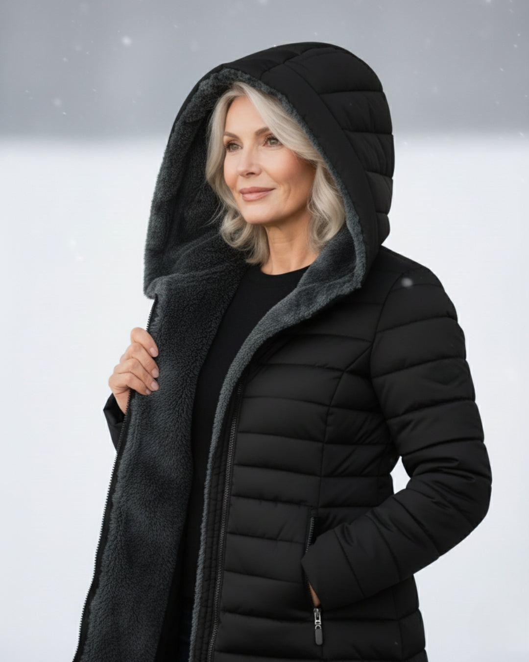 Georgina | Fleece-Lined Puffer Coat
