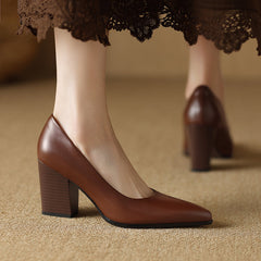 Zella | Leather-Look Heels