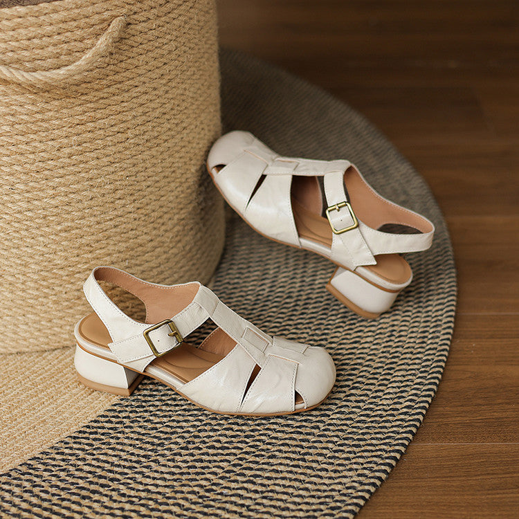 Amaya | Leather-Look Shoes