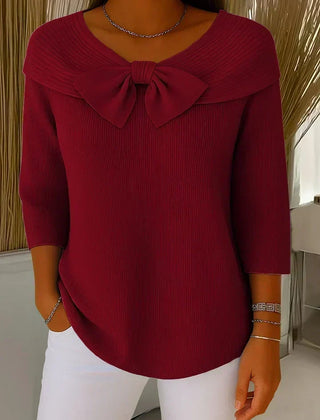 Tivella | Bow-Neck Jumper