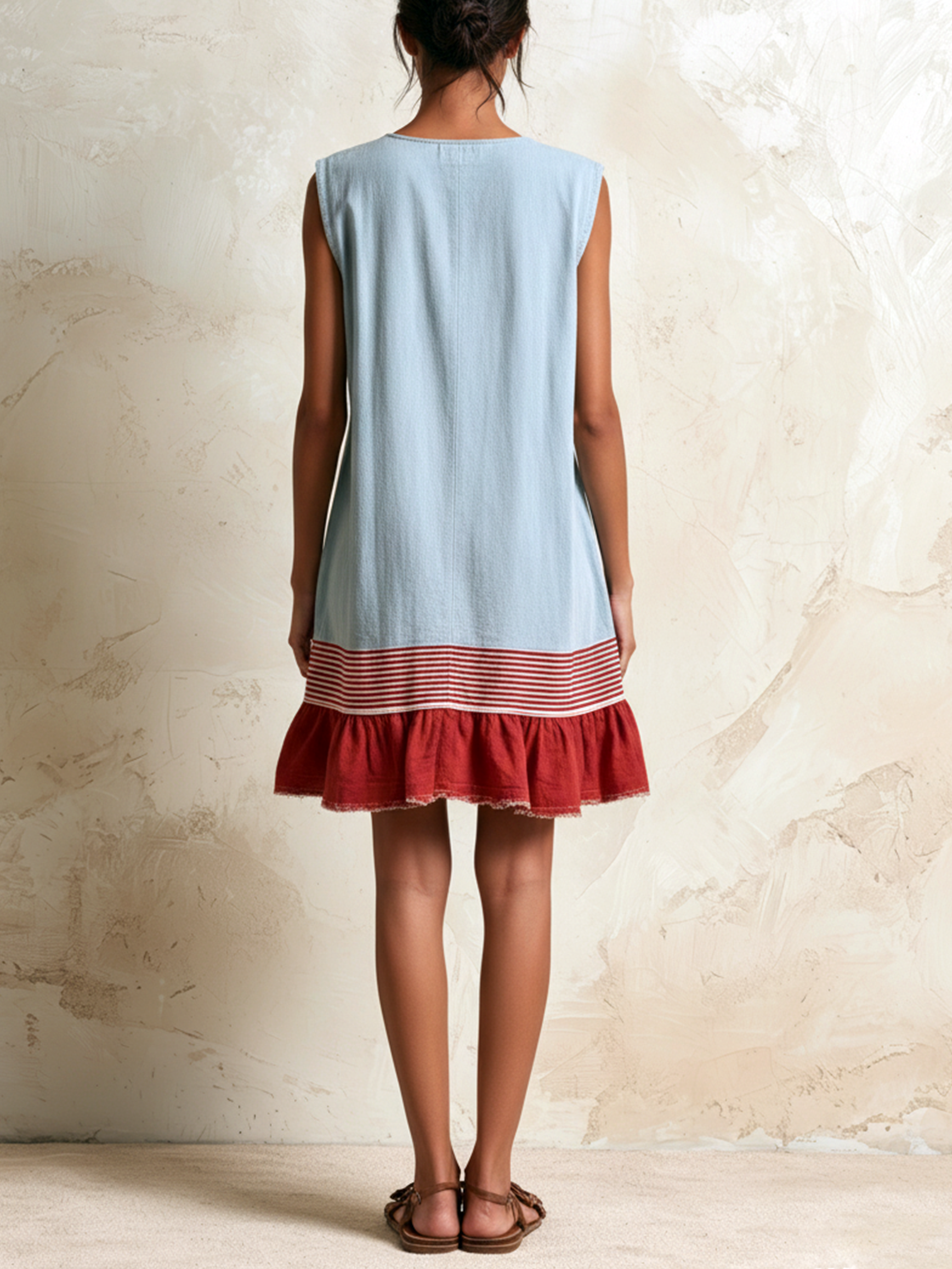 Hazel | Ruffle Tunic Dress