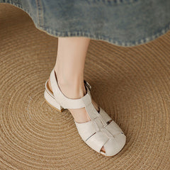 Amaya | Leather-Look Shoes