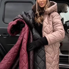 Anna | Quilted Hooded Winter Jacket