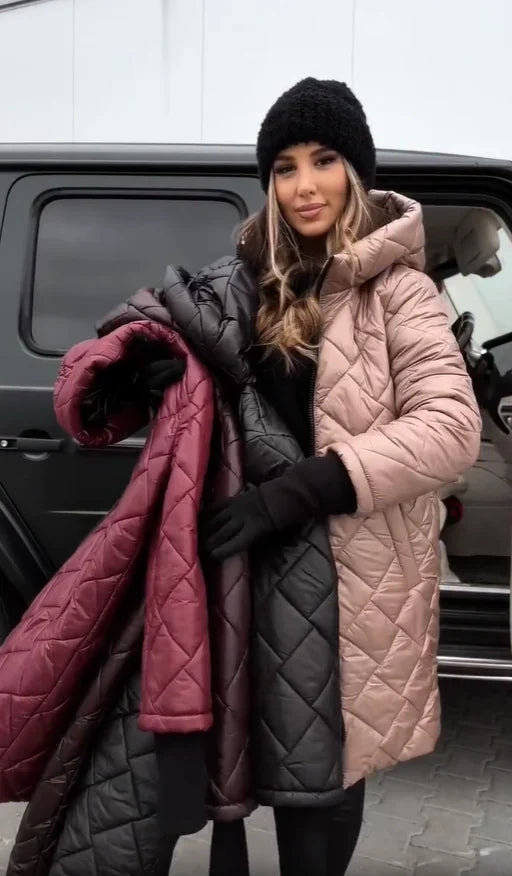 Anna | Quilted Hooded Winter Jacket