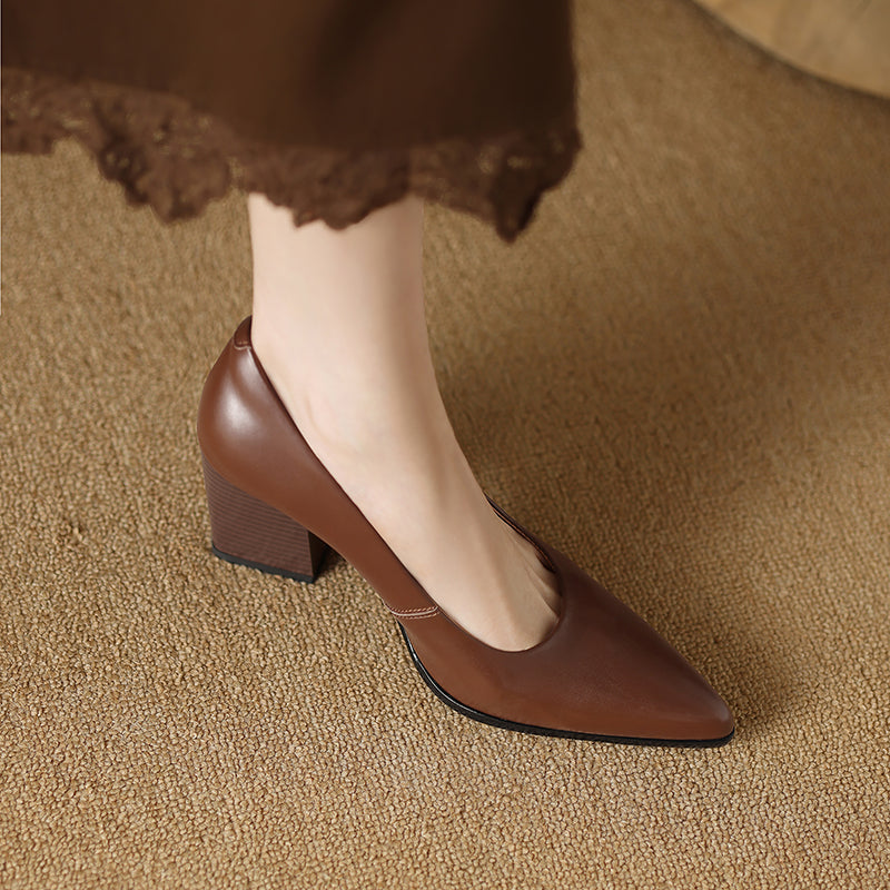 Zella | Leather-Look Heels