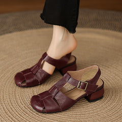 Amaya | Leather-Look Shoes