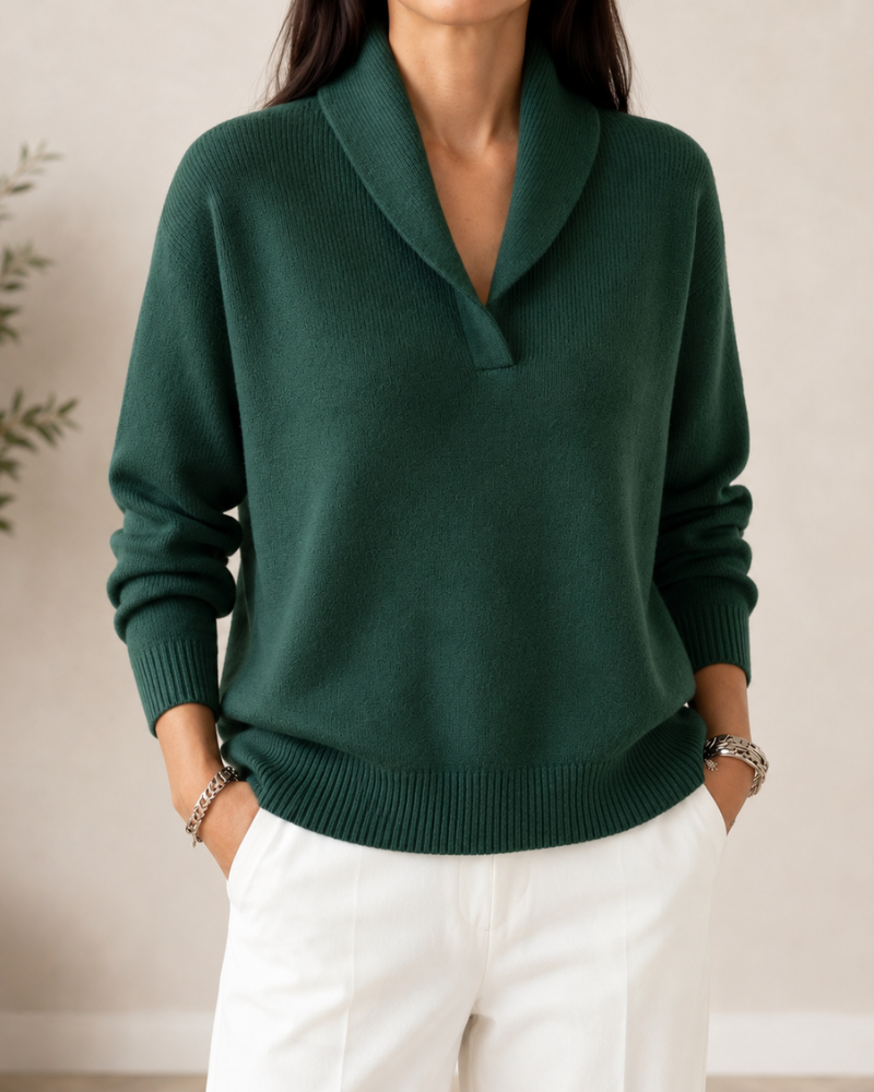 Clarissa | V-Neck Knit Sweater