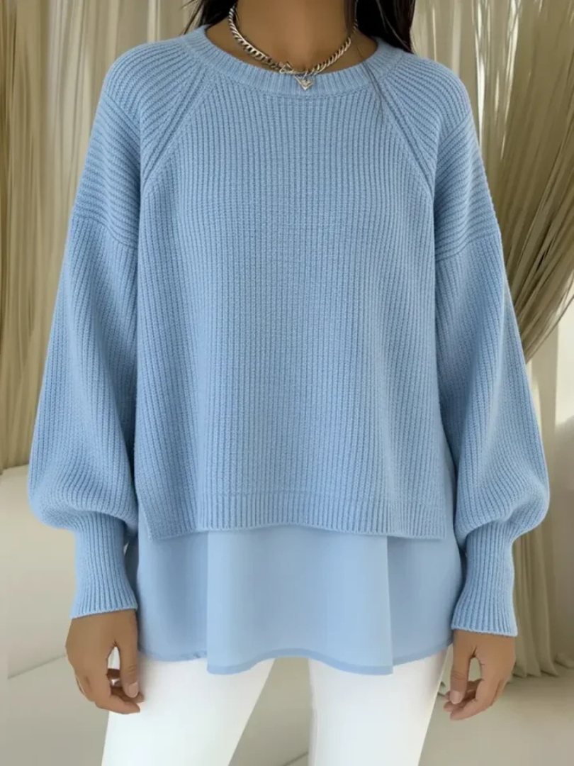 Janet | Layered-Look Jumper