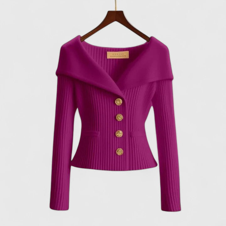 Liza | Wide-Collar Gilet