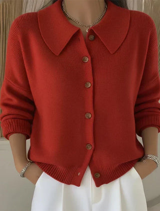 Vespera | Collared Button Cardigan