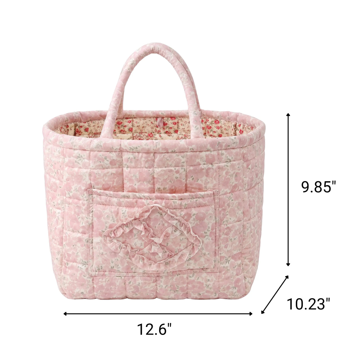 Florence | Garden Bloom Quilted Tote Bag
