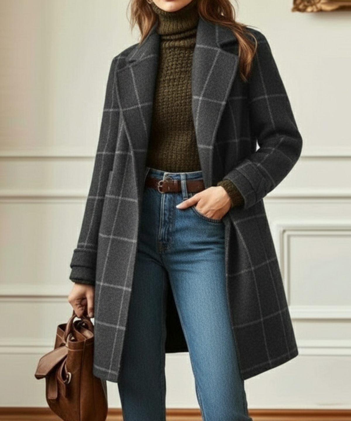 Oxford | Check Coat