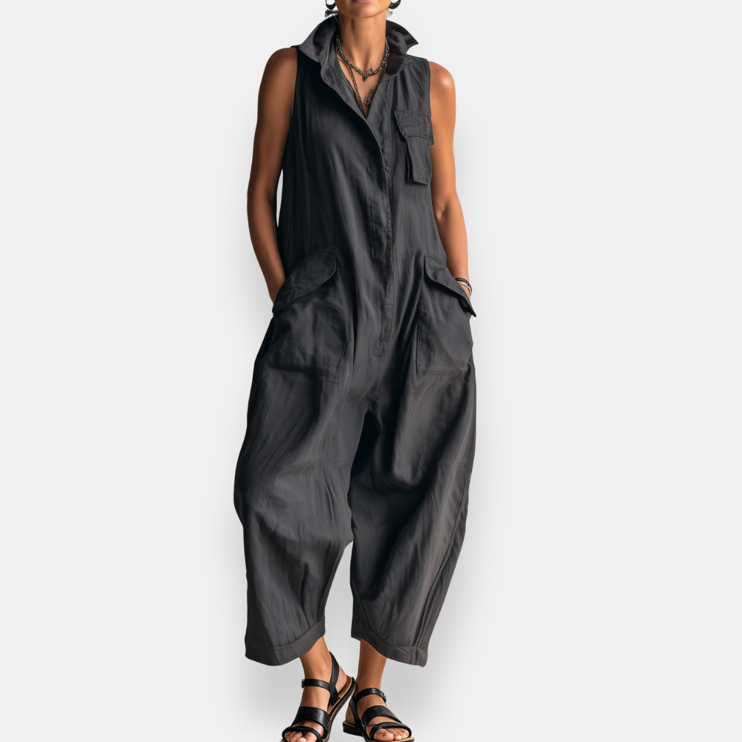 Brooke | Relaxed Sleeveless Jumpsuit