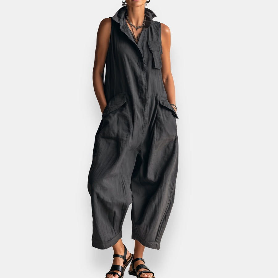 Brooke | Relaxed Sleeveless Jumpsuit