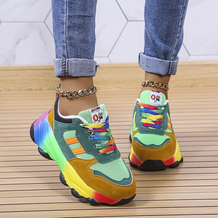Isolina | Colourful Comfort Trainers