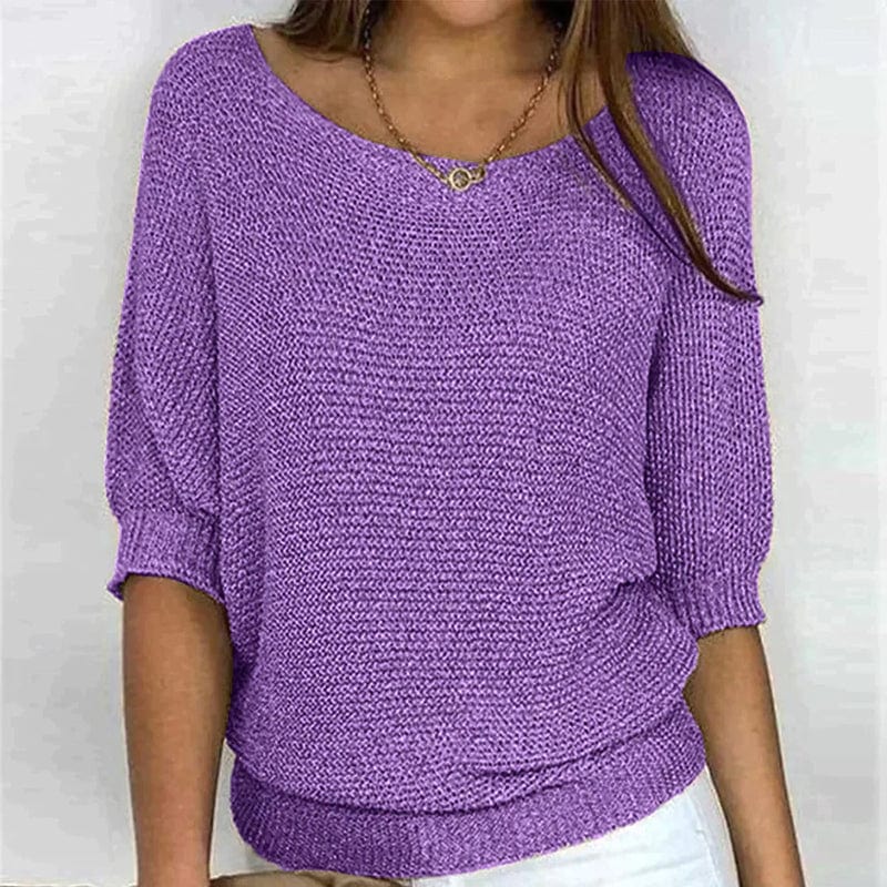 Roundelle | Three-Quarter Sleeve Jumper