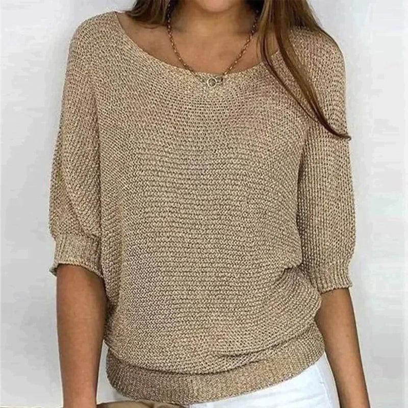 Roundelle | Three-Quarter Sleeve Jumper