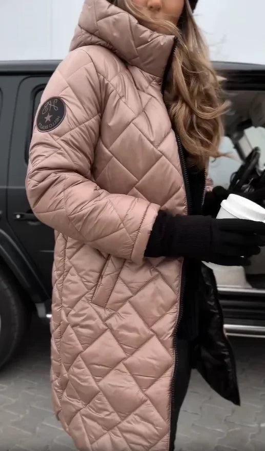 Anna | Quilted Hooded Winter Jacket