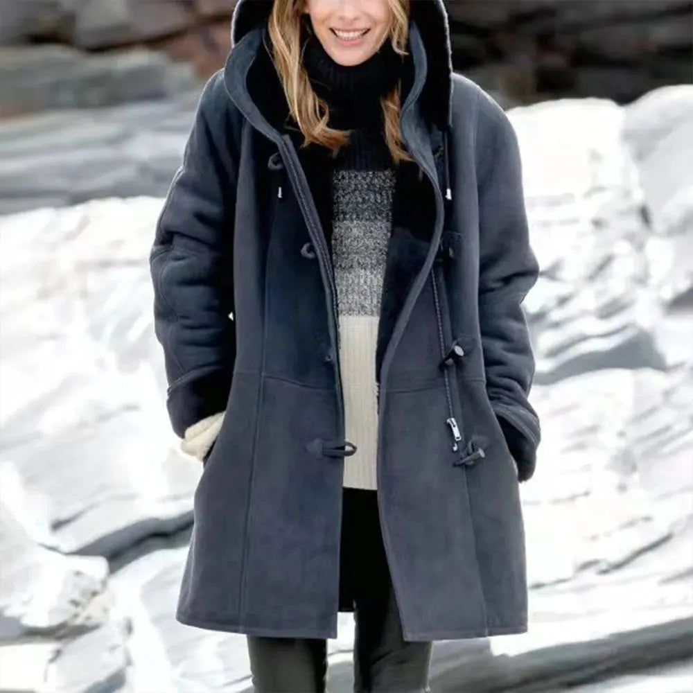Emilia | Warm Hooded Winter Jacket