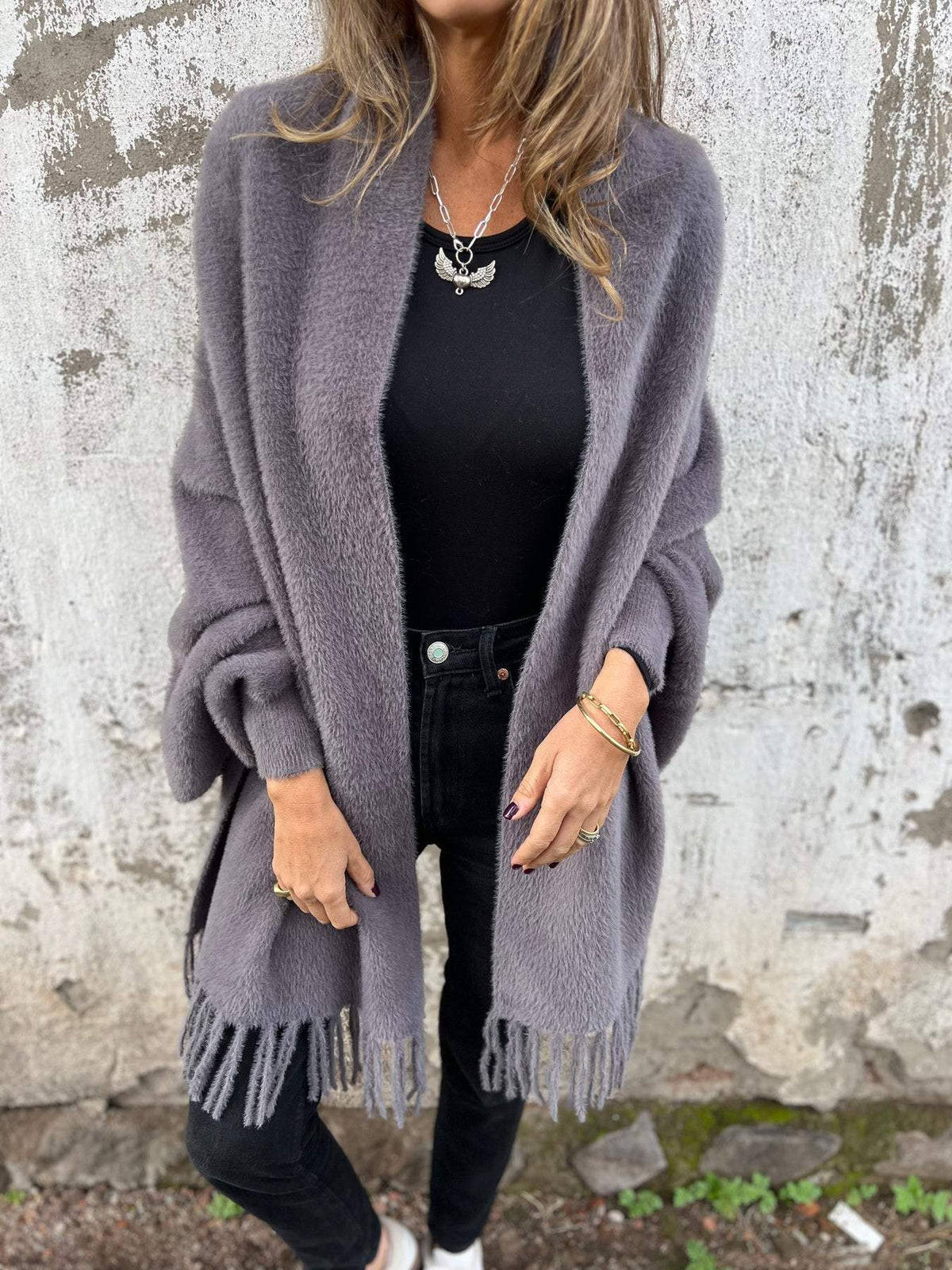 Susan | Elegant Sleeved Wrap