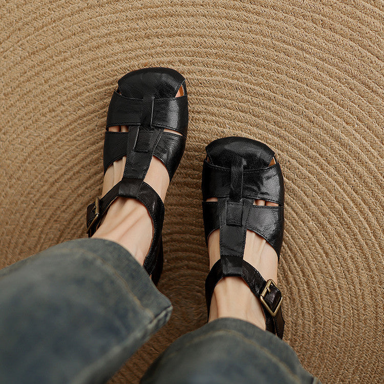 Amaya | Leather-Look Shoes