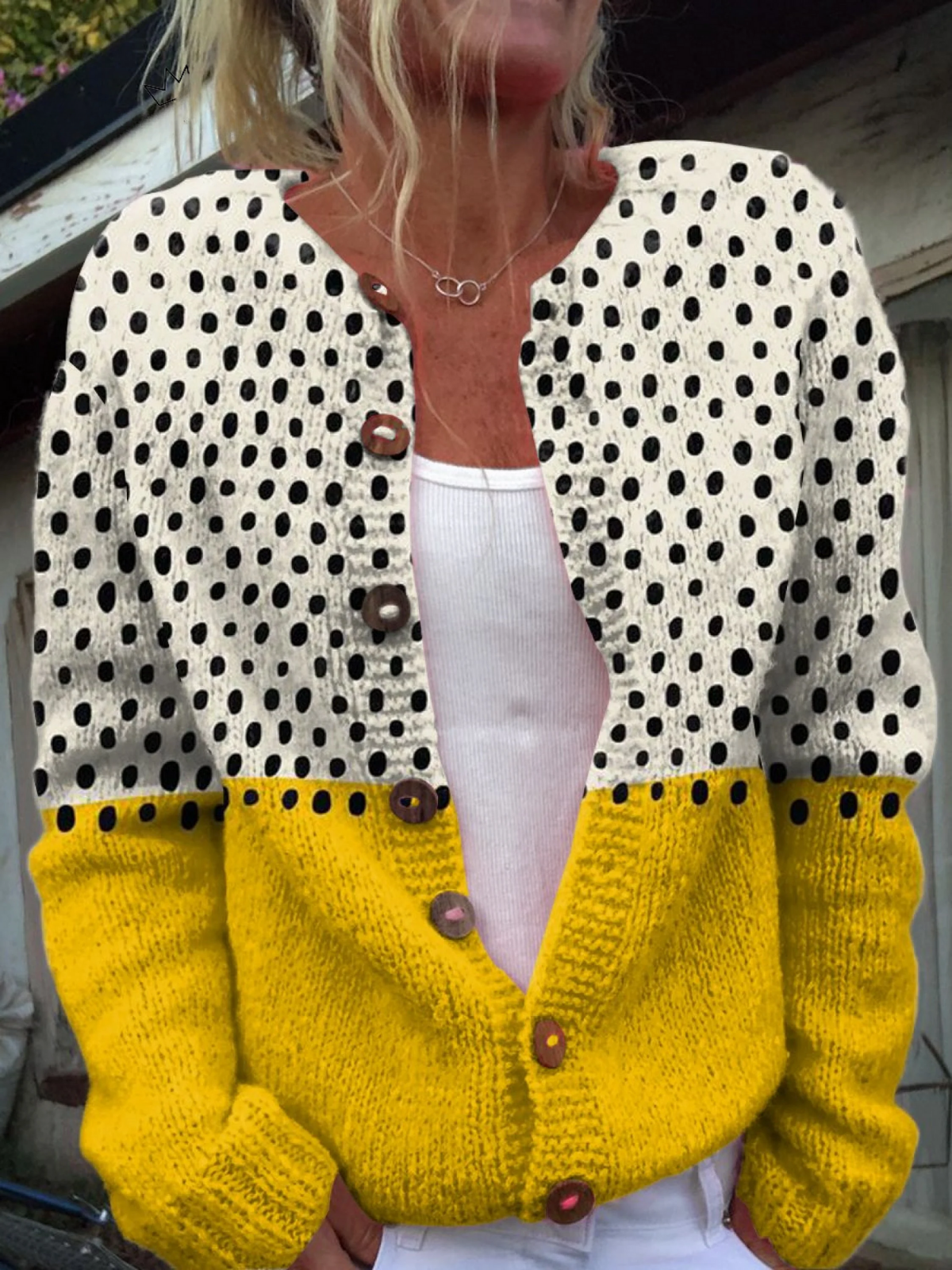 MAUDE™ - ELEGANT BUTTON-UP FALL CARDIGAN