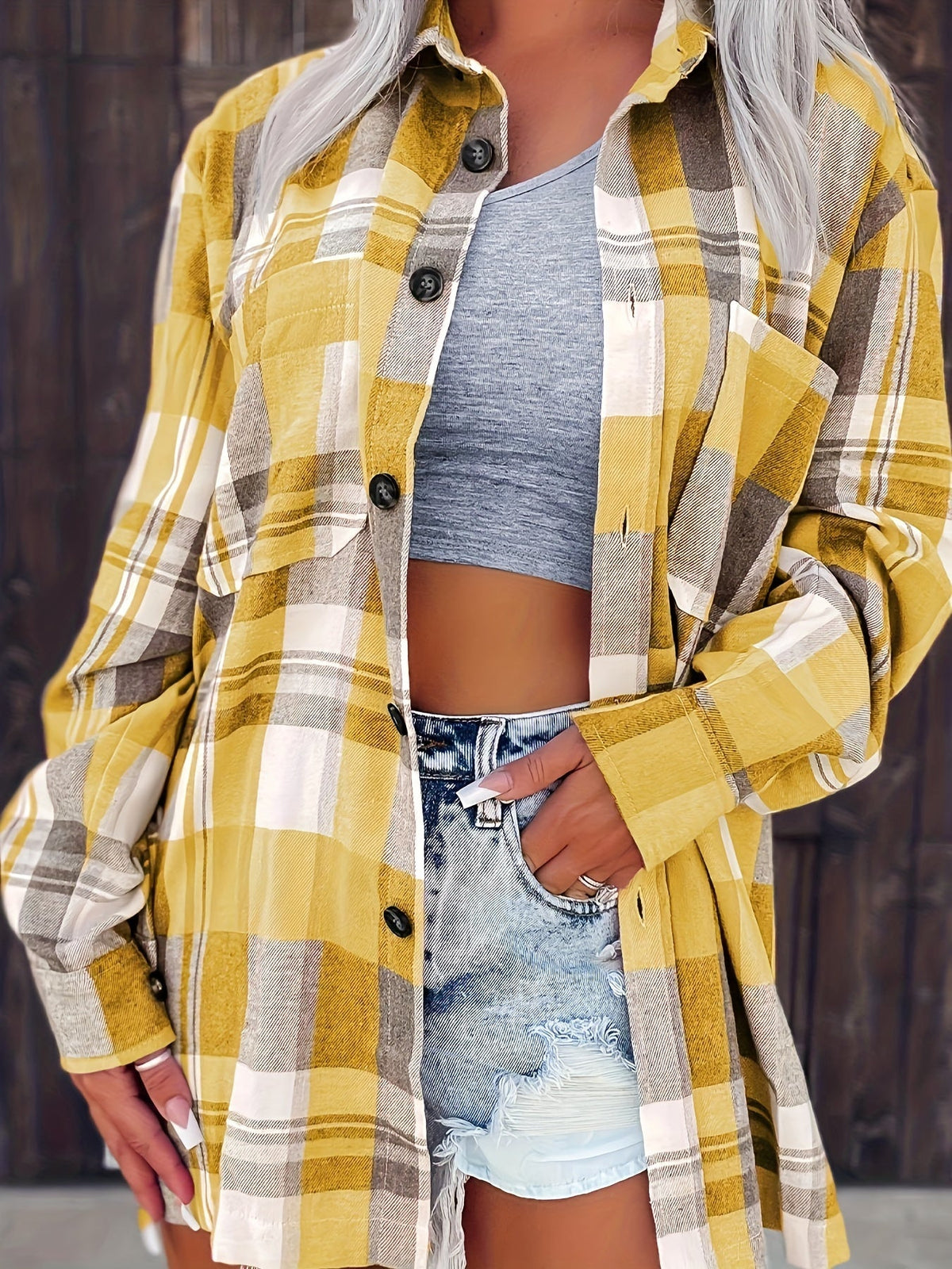 Chimene | Long-Sleeve Autumn Shirt