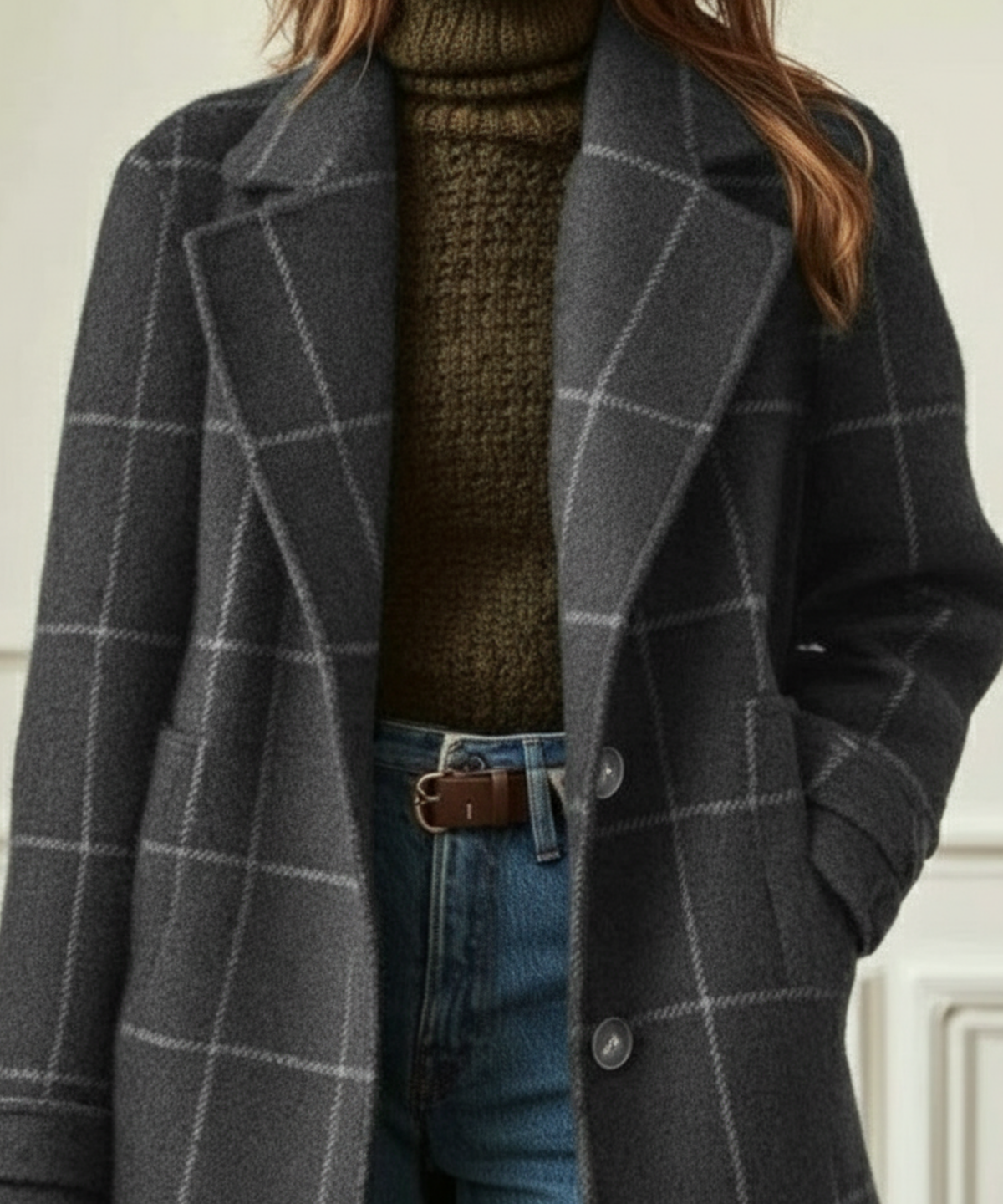 Oxford | Check Coat
