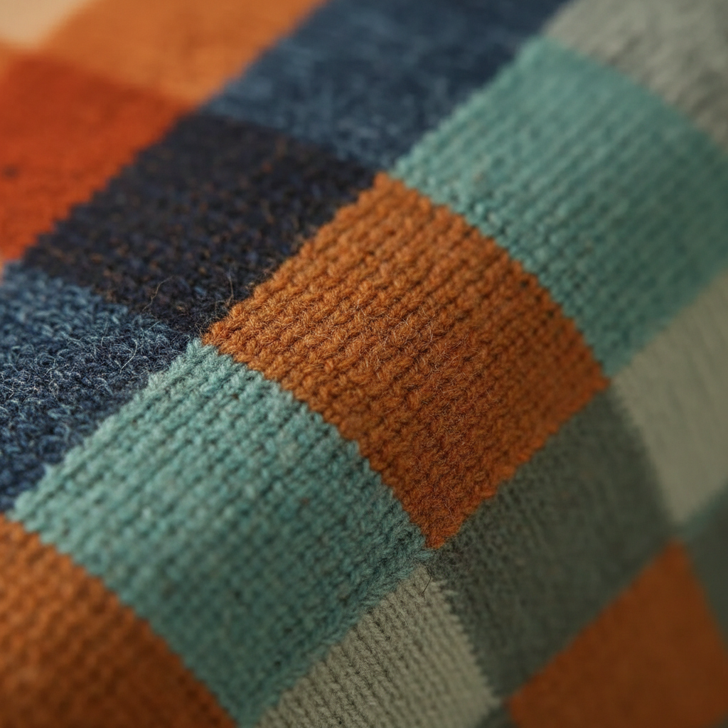 Marlowe | Checked Cotton Jumper