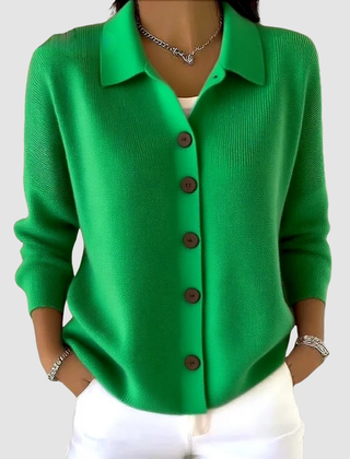 Millie | Button-Up Collared Cardigan