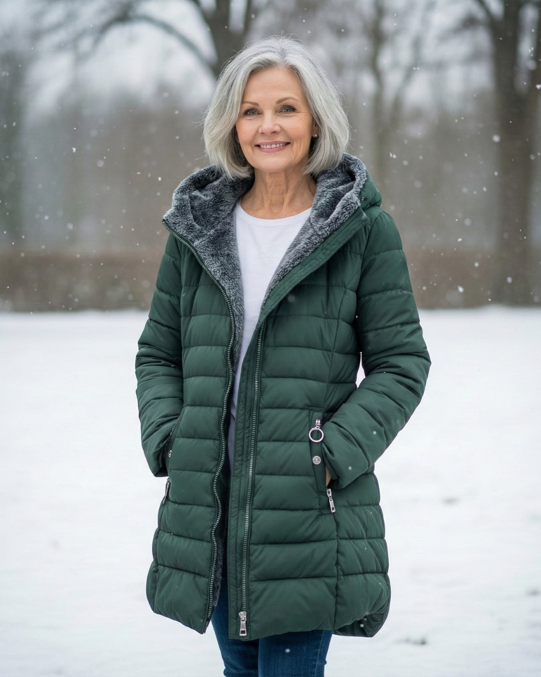 Georgina | Fleece-Lined Puffer Coat