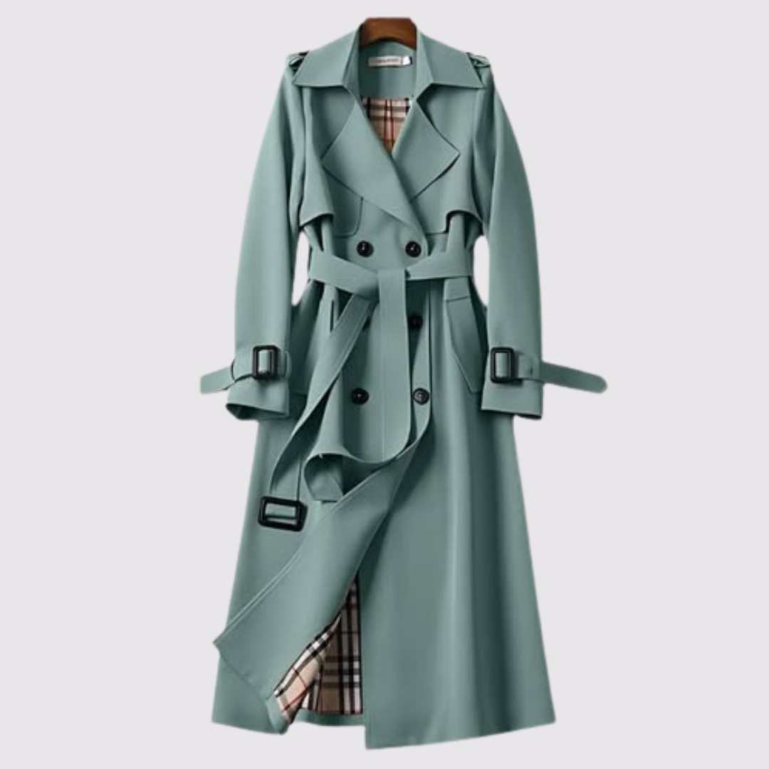 Lauren | Long Belted Trench Coat