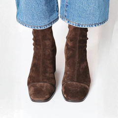 Auriana | Square-Heel Ankle Boots